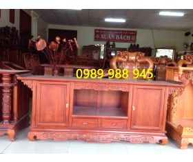 Kệ tivi gỗ gõ mật dài 180 cm