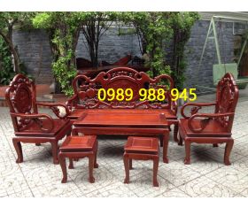 Bộ bàn ghế guột đào 6 món 