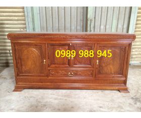 kệ tivi mõ gỗ hương dài 160 cm